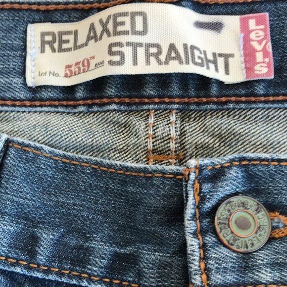 Levi’s 559 relaxed straight blue jeans, 30 x 32 - Picture 4 of 8